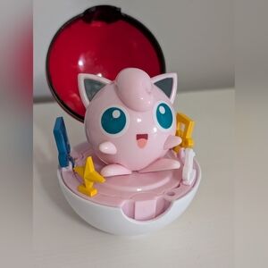Plastic Pokeball With Jigglypuff